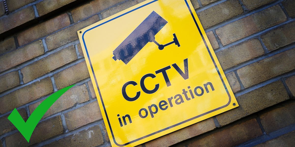 CCTV Sign