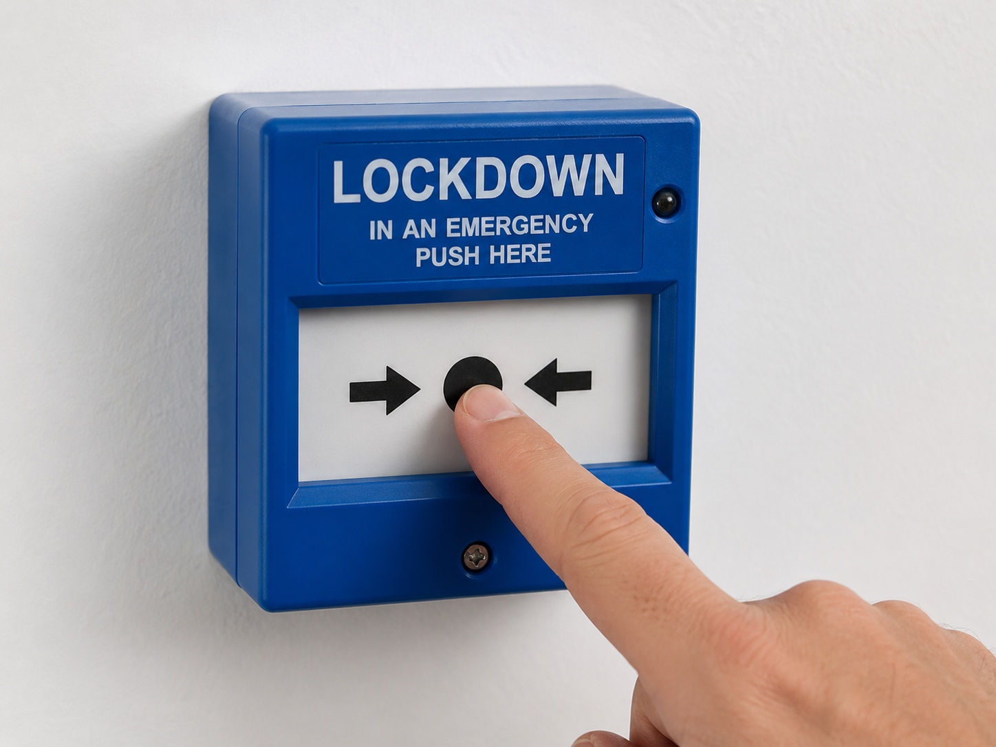 blue-uk-lockdown-call-point-with-finger
